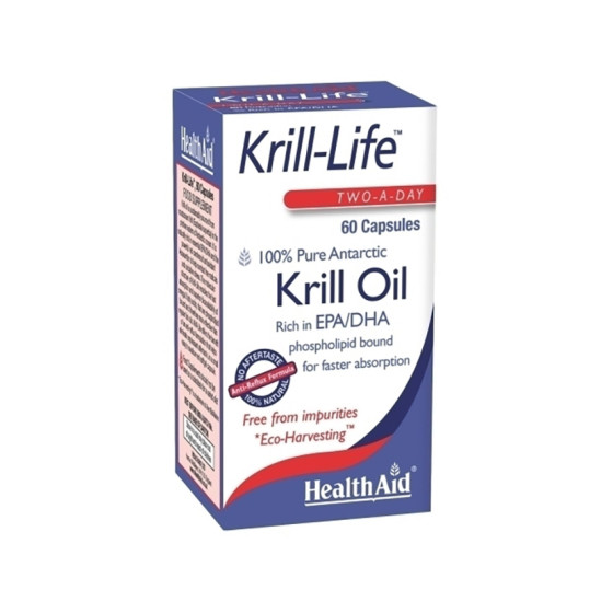 Health Aid Krill Life Krill Oil 500Mg  60Caps